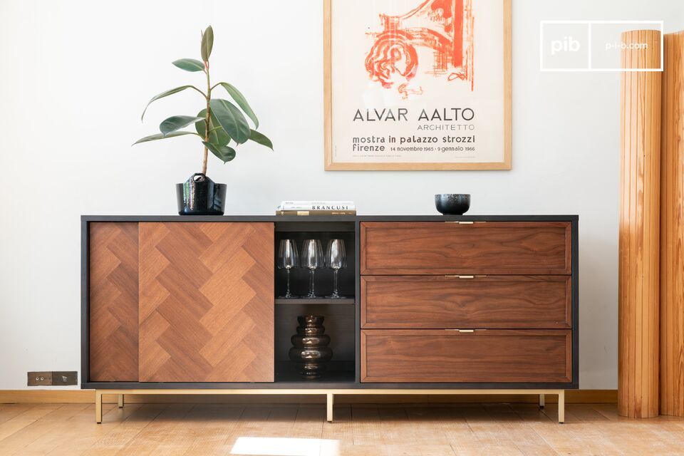 Buffet in legno scuro Neutra