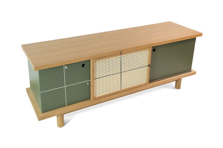 Dimensioni del prodotto Buffet in quercia Tammea