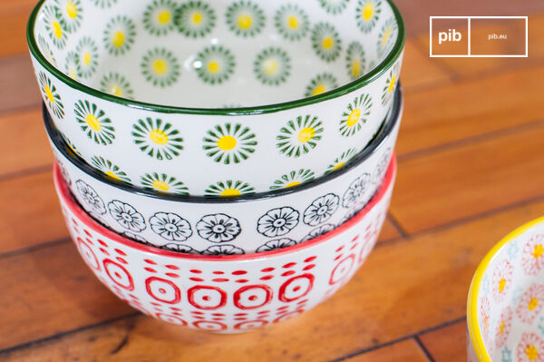 Los cuencos Julia son objetos prácticos y originales que aportarán un toque retro a la decoración