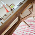 Prachtige geometrie van de hele tafel.#