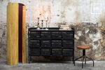 Design meubels: industriële kasten