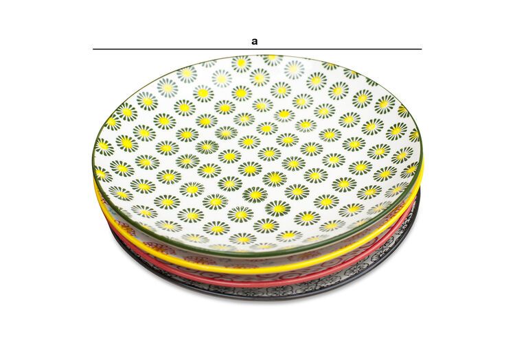 Produktdimensionen Dessertteller Julia