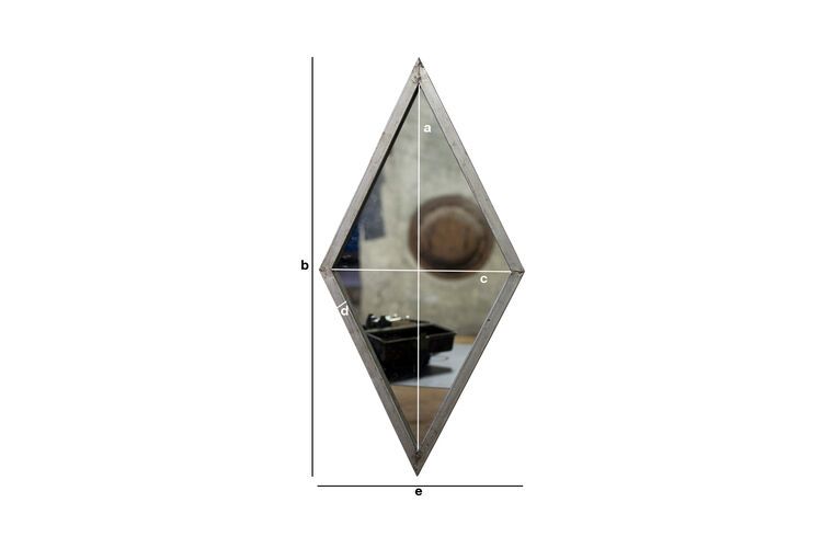 Product Dimensions Diagone mirror
