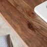 A beautiful varnished solid wood tray.