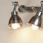 Ideal light on a work surface, easily adjustable.