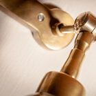 Each light fixture is individually adjustable