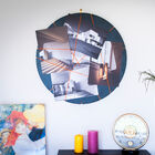 Ultra-design round photo frame.