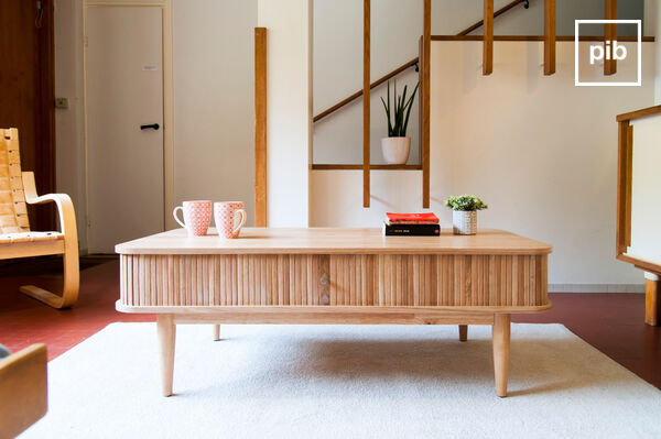 Eikenhouten salontafels