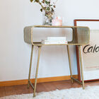 Gold side table Enni