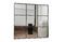 Miniatura Espejo industrial cuadrado de 9 secciones Clifton Clipped