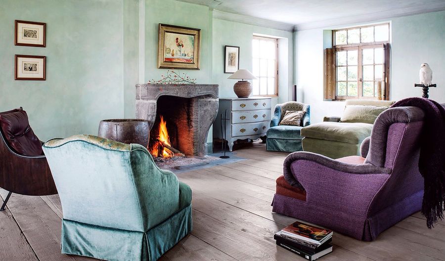 estilo country chic sofa