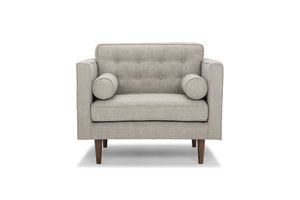 Fabric armchair Silkeborg