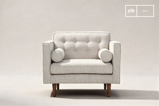 Fauteuil en tissu Silkeborg