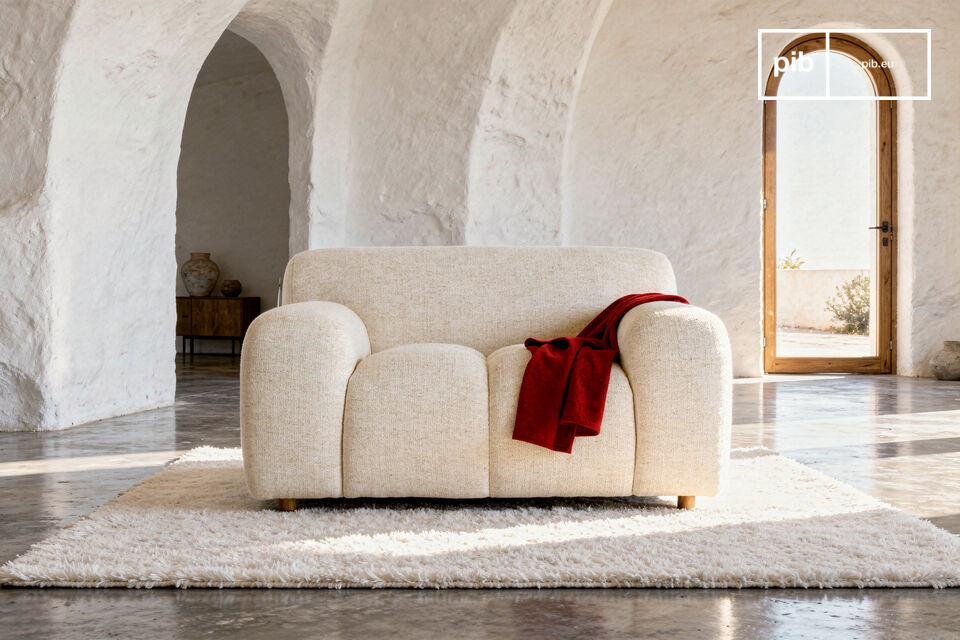 Un nuage de textile natté, pour soi