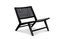 Miniatuur Zwarte rieten fauteuil Thisted Productfoto