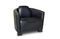 Miniatuur Zwarte leren fauteuil Red Baron Productfoto