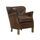 Miniatuur Fauteuil van volnerf leer in hazelnootkleur Neoturner Productfoto