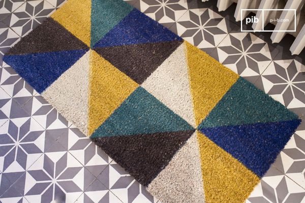 Encanto nórdico retro en su puerta