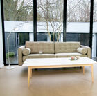 The coffee table displays a line of finesse and Simplicity.