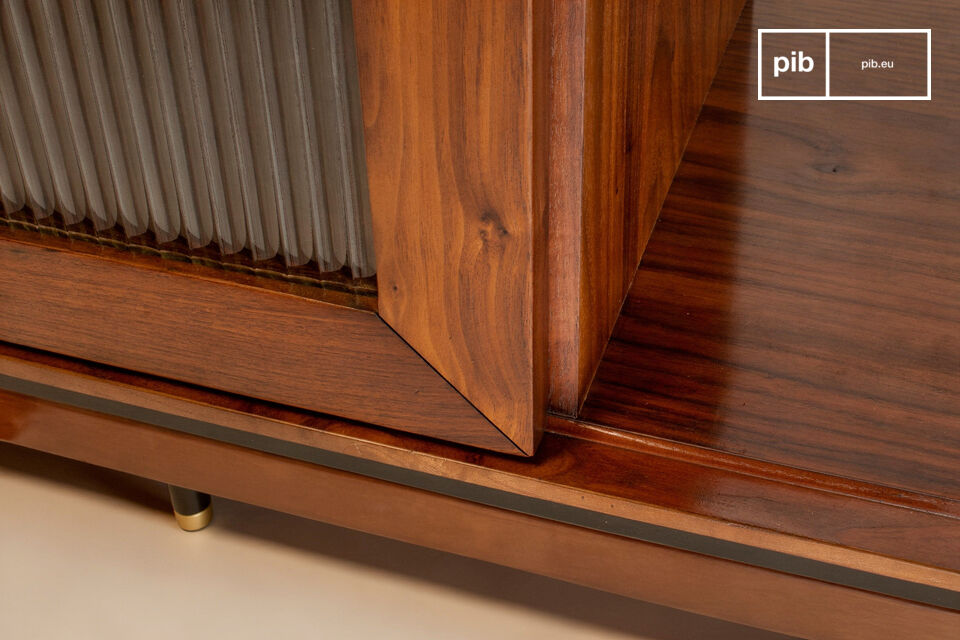 The sincerity of the materials defines its character