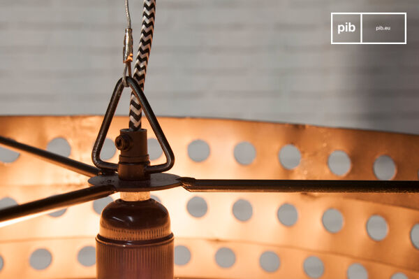 The Folane hanging light is a designer lamp that will shine a delicate light in your interior