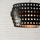 Een bijzonder atypische hanglamp.