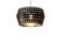 Miniatuur Zwarte metalen hanglamp Folane Productfoto