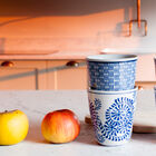 Beautiful graphic patterns, ideal for drinking tea.