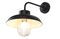Miniatuur Zwarte metalen buitenwandlamp Powell Productfoto