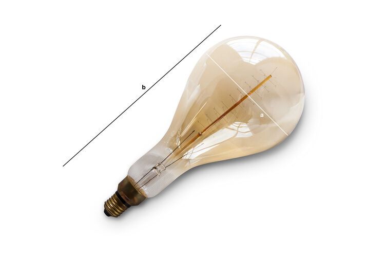 Product Dimensions Giant bulb with long filament