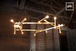 Gold pendant lights