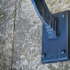 The typical industrial basis of the warehouse lamp.