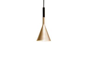 Goudkleurige hanglamp Bob