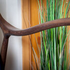 Harmonious lines that give the chair an airy look.