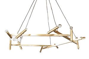 Grand lustre en laiton  Izaar