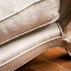 An ideal chair in a living room, which will also find its place in the corner of a large room