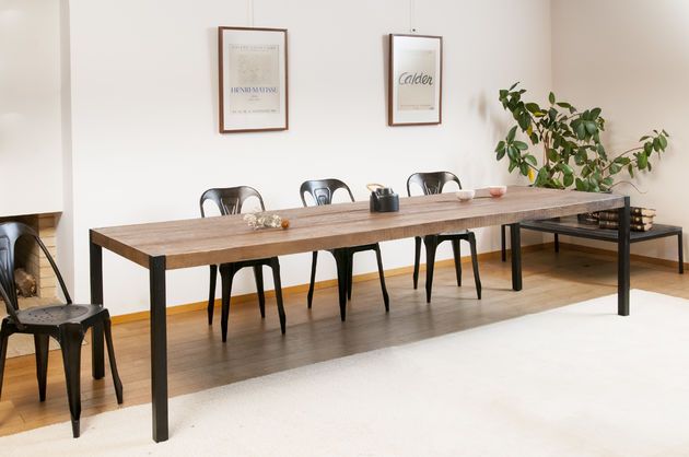 Grande table de repas en chêne  Barcelone