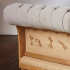 Its rounded sides are left bare