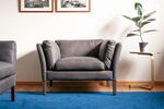 Grey armchairs