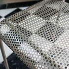 The seat is original and made of thick perforated sheet metal.