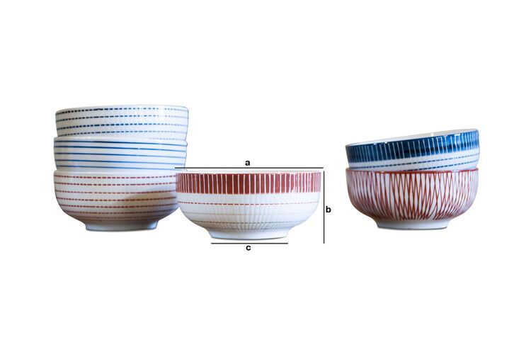 Product Dimensions Grite bowls