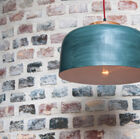 Grote handgemaakte hanglamp.#