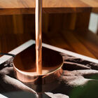 Een mooie basis met dezelfde kleur ring als de rest van de lamp.