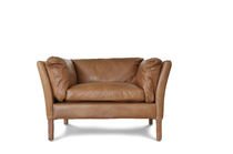 Fauteuil van kameelleer