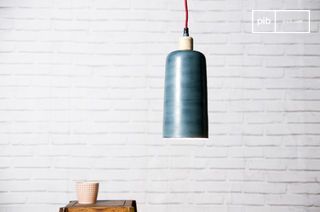 Hanging lamp Blue Terry