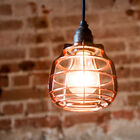 Beautiful copper plated metal suspension.