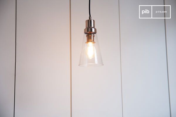 A combination of copper and glas