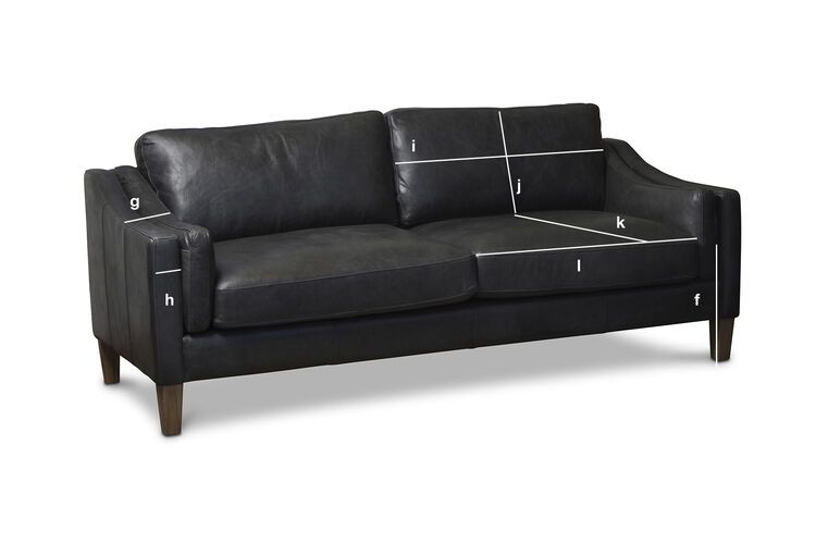 Product Dimensions Heidsieck 3-seater sofa