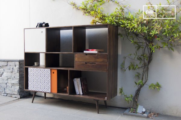 Scandinavisch design van de jaren '50 met veel opbergruimte