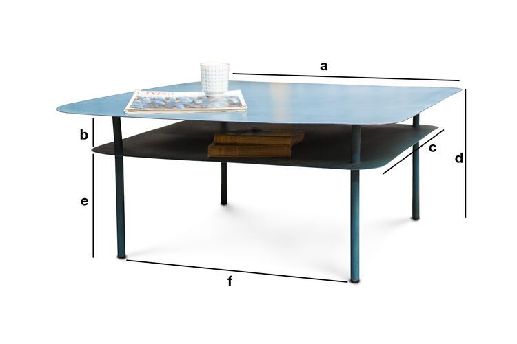 Product Dimensions Holly coffee table